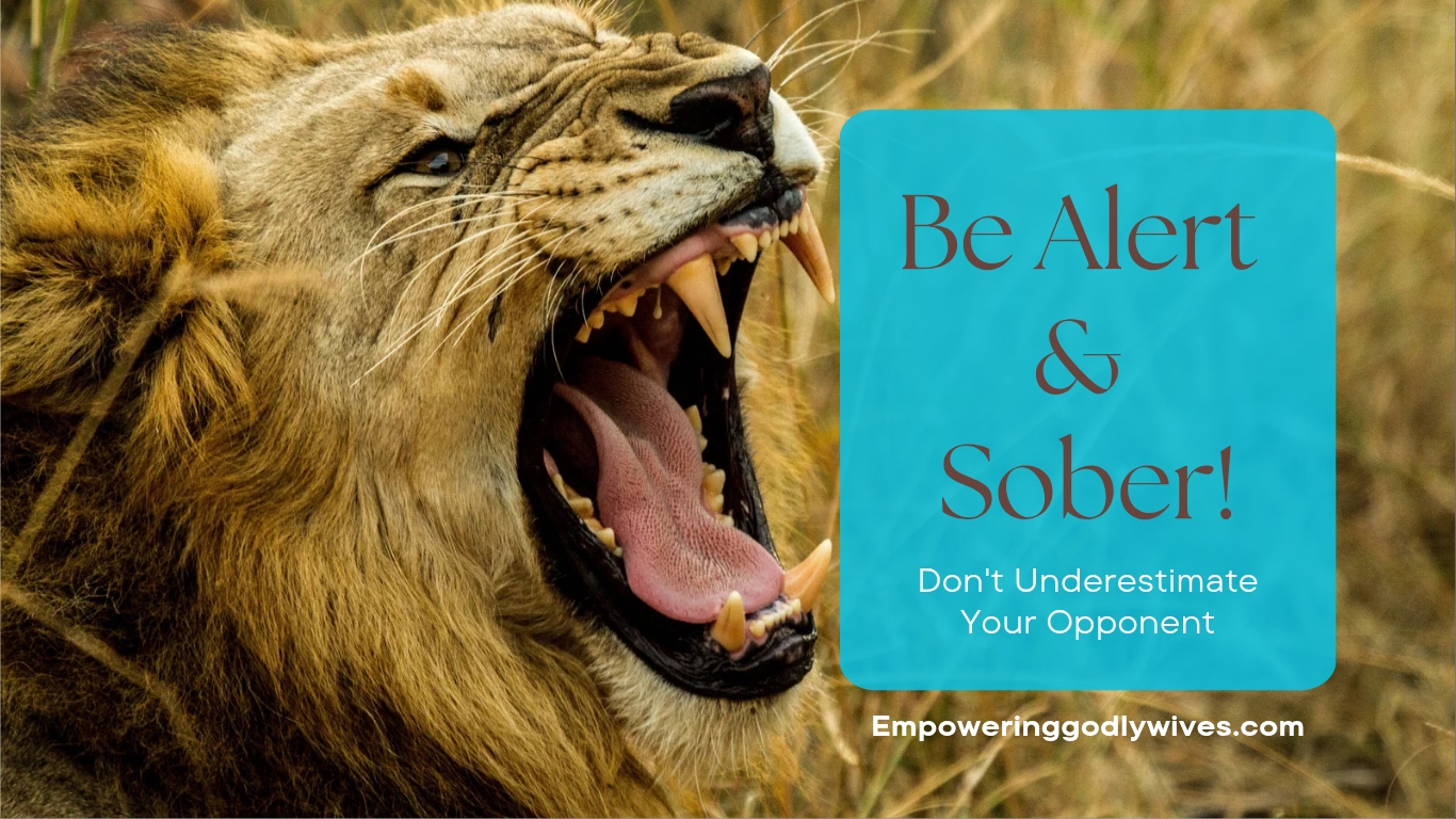 Empowering Godly Wives Be Alert and Sober