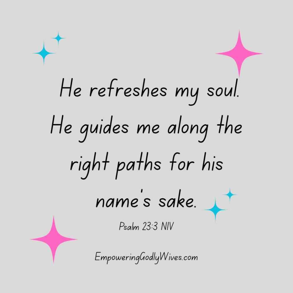 Empowering Godly Wives Psalm 23